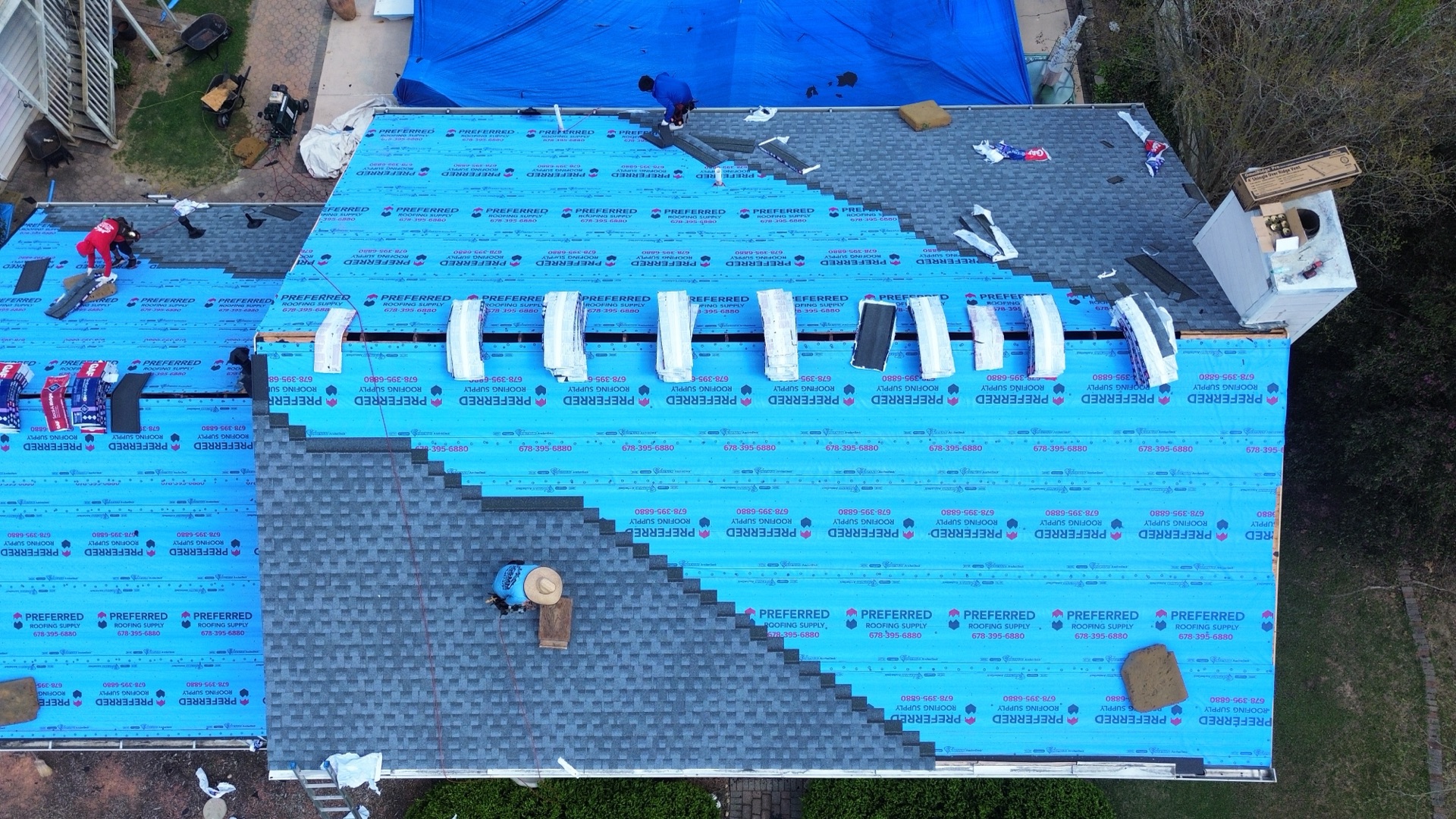 Roof tear off and install by Sallem LLC, Roofing in Atlanta GA